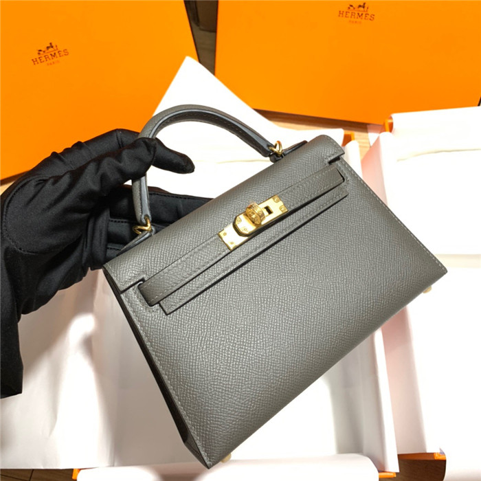 에르메스 켈리백 19CM 오리지날 엡송 정품가죽사용 (100%수작업) H80550